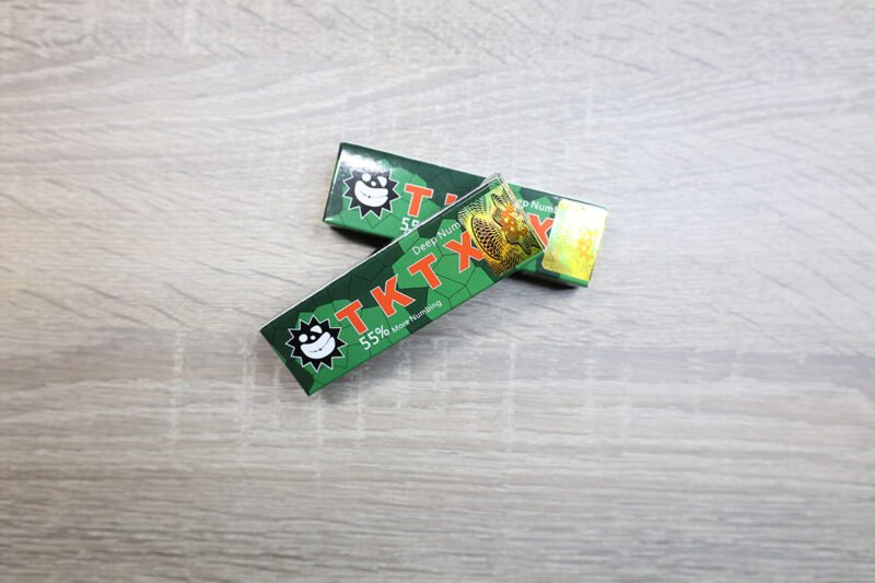 tktx numb cream 55% green